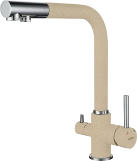 Смеситель для кухни GranFest 3611 кашемир