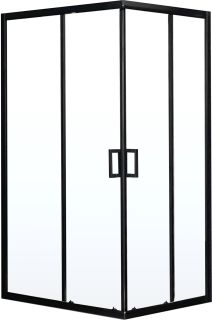 Душевой уголок Royal Bath HPD 100x80см чёрный RB8100HPD-T-BL