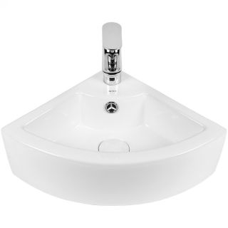 Угловая раковина Bond Corner S91-320 32см белый