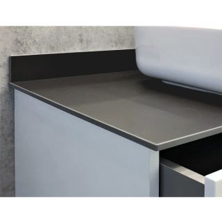Тумба COMFORTY Милан-90 00-00014426,  с графитовой столешницей, с раковиной COMFORTY T-Y9378