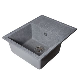 Мойка кухонная Reflexion Plato 57-GR RX1457GR гравий