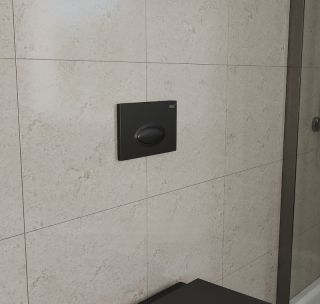 Клавиша смыва DQ Rhein Marx DB1399025 Черная матовая