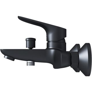 Смеситель для ванны Damixa Jupiter 771000301 чёрный матовый