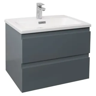 Тумба под раковину Jacob Delafon Madeleine EB2052-J54 60 см серый матовый лак