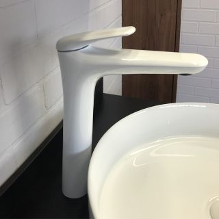 Смеситель для раковины Comforty FC074B-CKBT белый