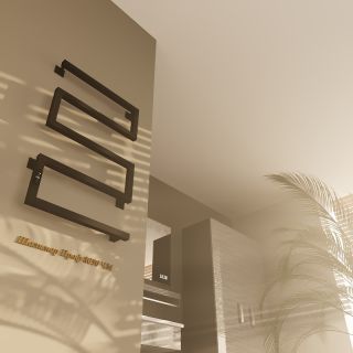 Электрический полотенцесушитель Altasan ШалимарПроф ШалимарПроф8050ЧМ Черный муар 80х50