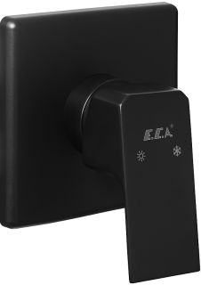 Смеситель для душа E.C.A. Tiera 102167105C1EX-K чёрный