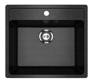 Кухонная мойка Ulgran Classic U-104-308 чёрный
