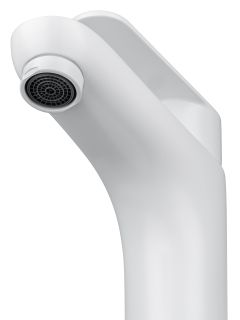 Смеситель для раковины Wonzon & Woghand Alfa WW-A40202-MW белый матовый