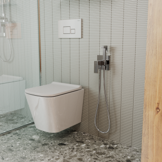 Гигиенический душ со смесителем DQ Bayern.Liszt DA1514501 хром