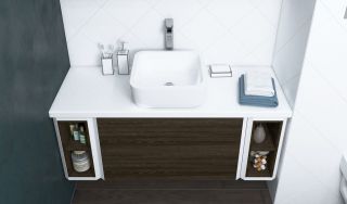 Столешница Акватон Брук 120см (20+80+20) 1A204905BC010