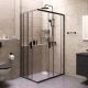 Душевой уголок AM.PM Gem S WK93ER  профиль черный 120х80 см