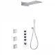 Душевой комплект Wonzon & Woghand WW-D4100-A-CR с термостатом хром