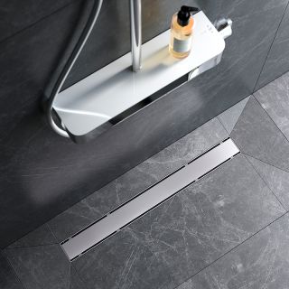 Душевой лоток AM.PM PrimeFlow 70 W02SC-U11-070-04SB с решеткой Хром матовый / под плитку Tile