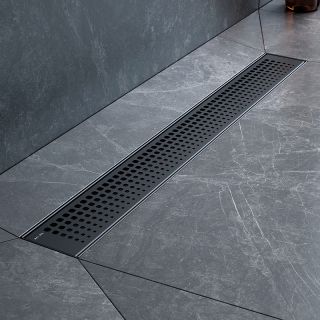 Душевой лоток AM.PM MasterFlow 60 W01SC-P11-060-01BM с Черной матовой решеткой Cut Gradient