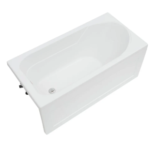 Акриловая ванна Aquanet West 347898 130x70 см с каркасом с боковой и фронтальной панелями