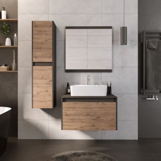 Зеркало Grossman Смарт 207005 70см графит