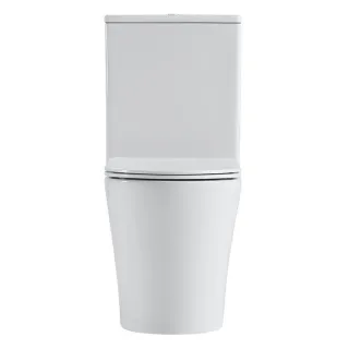 Унитаз-компакт Black&White Universe 7793W безободковый белый