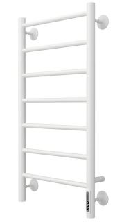 Электрический полотенцесушитель Larusso Джаз П7 40x80см белый матовый 46700785364332