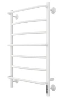 Электрический полотенцесушитель Larusso Евромикс П7 50x80см белый матовый 4670078536471