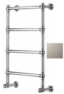 Полотенцесушитель водяной Margaroli Armonia 9-442/4 Bridht Nickel 98x62 см никель