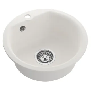 Мойка кухонная Reflexion Start 44-WH RX0844WH белый