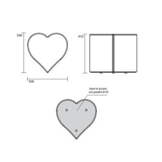 Столик декоративный Kerasan 4714K1 белый
