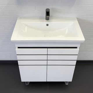 Тумба с раковиной Comforty Нарва 00-00015236 70 см белый