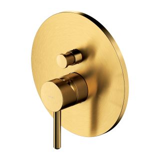 Встраиваемый смеситель для душа Omnires Y матовое золото Y1235GLB