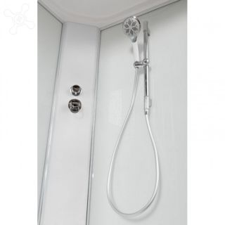 Душевая кабина Deto ЕМ2710 LED 100х100х220 см