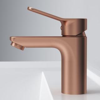 Смеситель для раковины AM.PM  X-Joy F85A02144 розовое золото