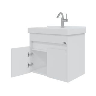 Подвесная тумба под раковину Санта Мира 700475 60 см белый
