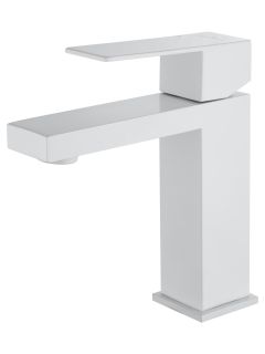 Смеситель для раковины Wonzon & Woghand WW-A40982-MW белый матовый