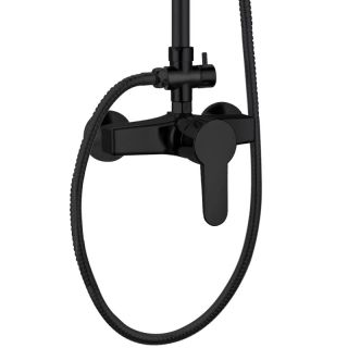 Душевая система OneLife P01-912b черный матовый