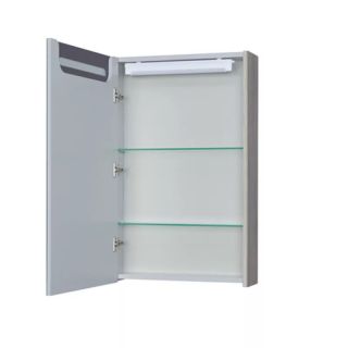 Зеркальный шкаф Акватон Сильва 50см дуб фьорд 1A215502SIW6L