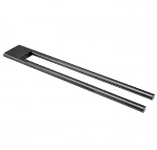 Держатель для полотенца Keuco Edition  11519130000 хром черный шлифованный