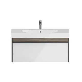 Тумба под раковину Kerama Marazzi Modula MO.100.1+1\AR 100 см арабика