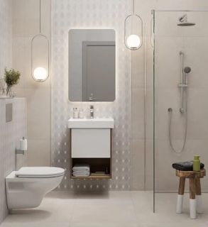 Зеркало с подсветкой Kerama Marazzi Pro PRO.mi.55\WHT 55 см белый