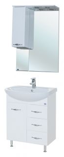 Тумба под раковину Bellezza Стелла 65см белый 4636010140014