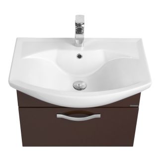 Тумба под раковину Акватон Ария 65см тёмно-коричневый 1A134001AA430