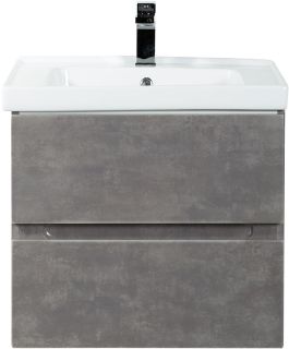 Подвесная тумба под раковину Art&Max Techno 60см айс какао AM-Techno-600-2C-SO-FC305