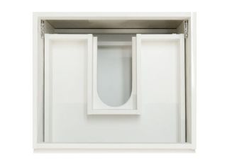 Напольная тумба под раковину Эстет Dallas Luxe ФР-00002293 Л/П 115см три ящика белый