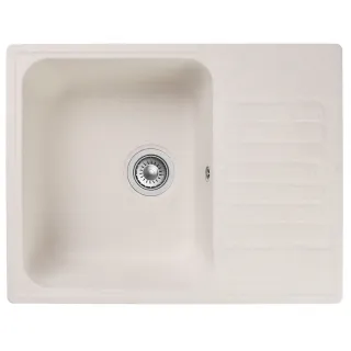 Мойка кухонная Reflexion Prima 60-GR RF0460WH белый