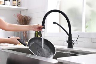 Смеситель для кухни Paulmark Siegen Si213111-401 антрацит