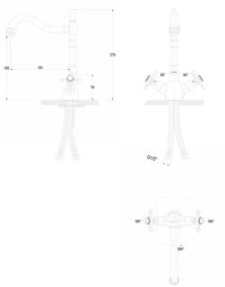 Смеситель для кухни Paulmark Essen Es226001-310 серый