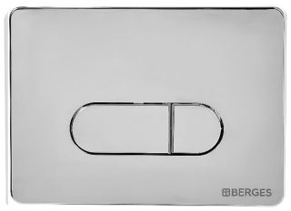 Инсталляция для унитаза Berges Novum D3 с кнопкой хром глянец 040233
