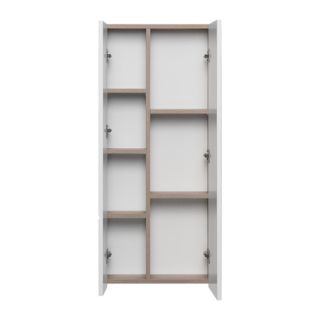 Модуль Акватон Мишель 43см дуб эндгрейн/белый 1A244203MIX40