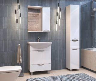 Зеркало-шкаф с подсветкой Vigo Callao z.CAL.60.R 60 см белый