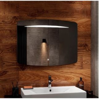 Зеркало с подсветкой Continent Rapid ЗЛП911 с сенсорным выключателем 100см