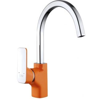 Смеситель для кухни DQ Berlin Kunste оранжевый/хром DA1432413